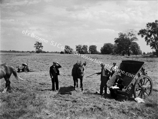 MEN HARVESTING